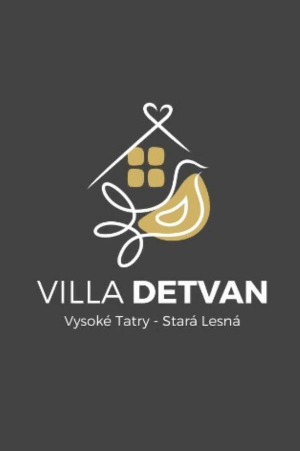 Villa Detvan Stará Lesná Exterior foto